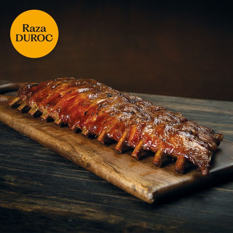 costilla asada a baja temperatura
